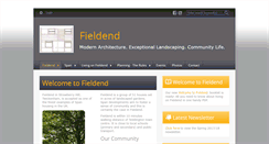 Desktop Screenshot of fieldend.com