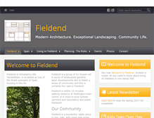 Tablet Screenshot of fieldend.com